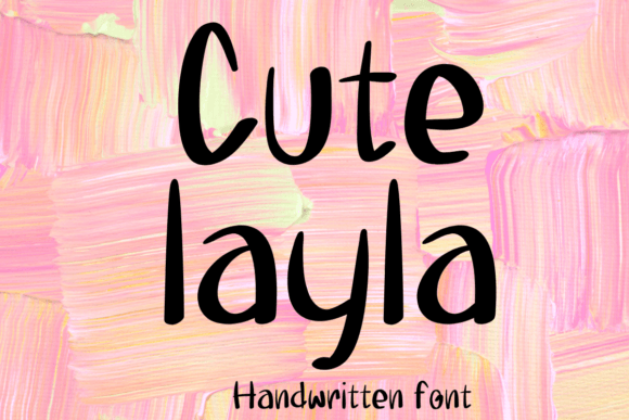 Cutelayla: A Whimsical Script Font for Editorial Design
