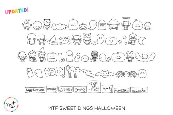 Enhancing Editorial Design with Sweet Dings Halloween
