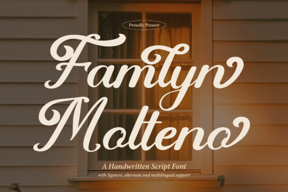 Famlyn Molteno: A Script Font with a Personal Touch
