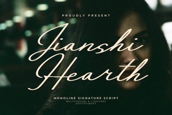 Jianshi Hearth: A Script Font for Personal Touch in Branding