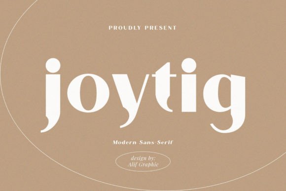 Joytig: A Modern Sans Serif Font for Clean Branding