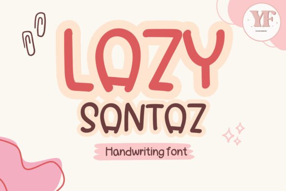 Lazy Santaz Font for Web Design and Brand Identity