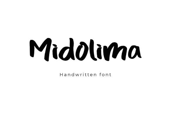 Midolima: A Bold Script Font for Dynamic Campaigns