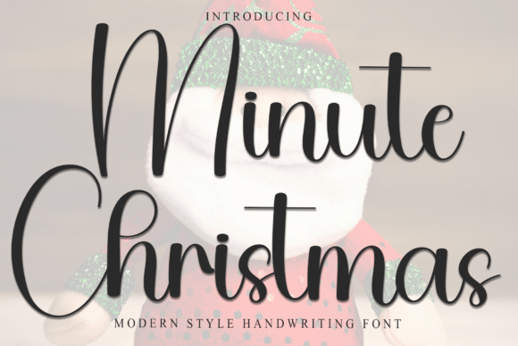 Minute Christmas: A Festive Font for Holiday Campaigns