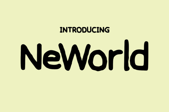 NeWorld: The Font That Elevates Your Digital Brand