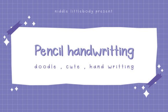 Pencil Handwritting for Web Design