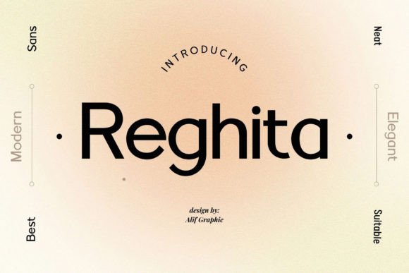 Reghita: A Modern Sans Serif Font for Clean Web Design