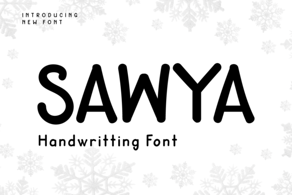 SAWYA Font: Elevate Your Brand with a Handwritten Touch