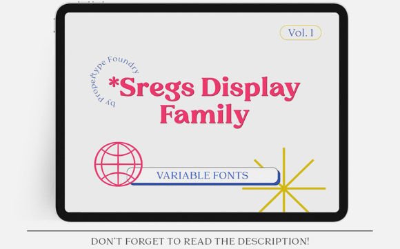 Sregs Serif Display: A Timeless Typographic Statement