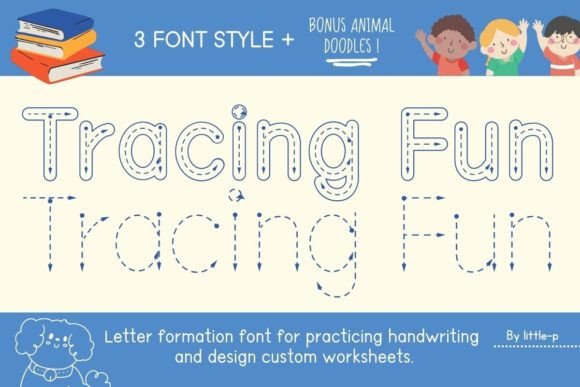 Tracing Fun: A Font for Learning and Design