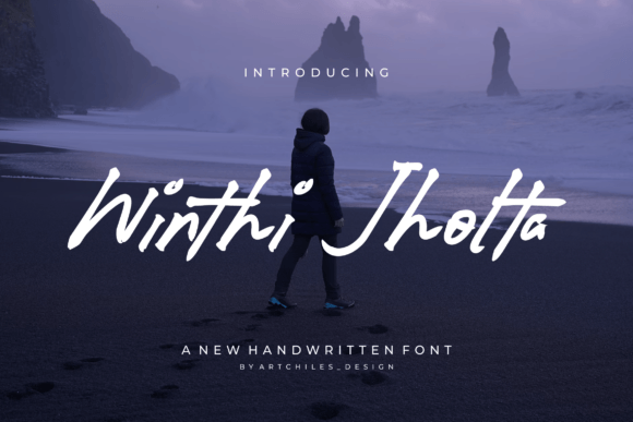 Winthi Jholta: A Script Font for Personalized Branding