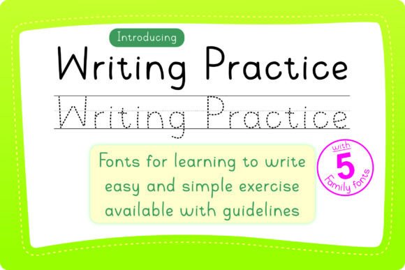 Writing Practice: A Handwritten Font for Branding and Beyond